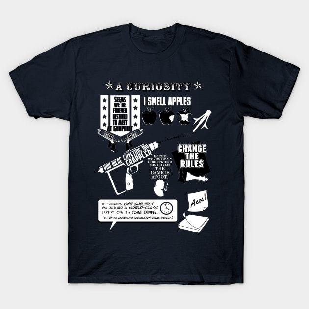 H.G. Wells Witticisms T-Shirt by comickergirl